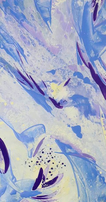 Kwitnienie – fiolet 1